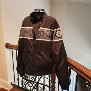 Harley Davidson Men's Black Jacket Size Medium